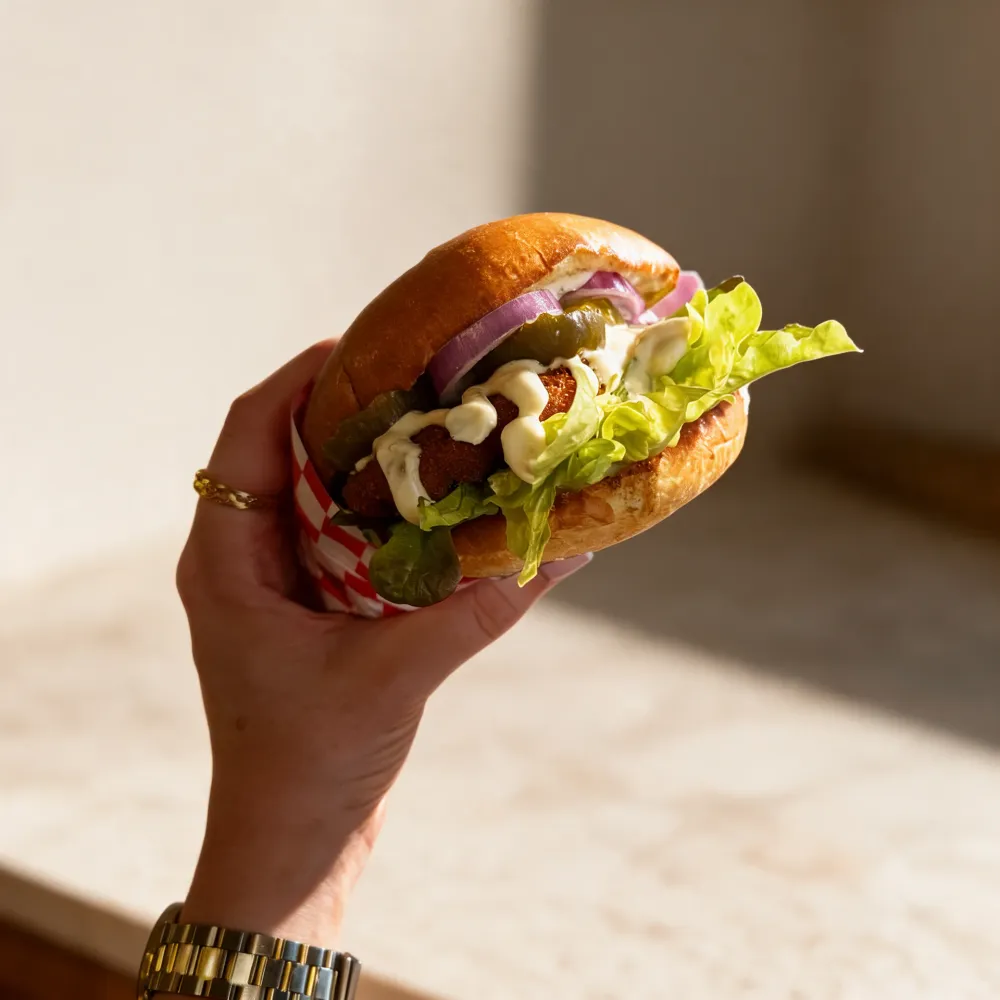Chicken burger