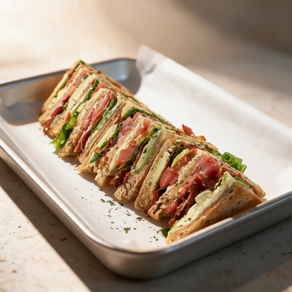 Stacked sandwich